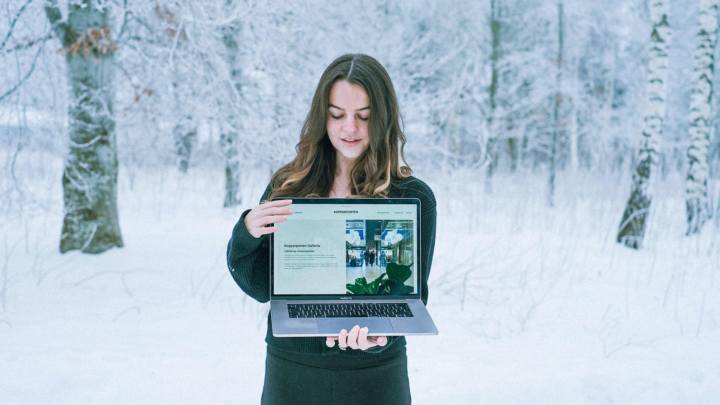 Kopparporten Galleria - Ny webbplats - Concil Studio